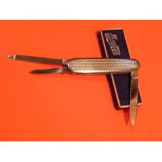 Vintage J A Henckels, Zwillingswerk, 2 Blade +File Gentlemens Pocketknife. Detailed Fancy Handles Vintage J A Henckels, Zwillingswerk, 2 Blade +File Gentlemens Pocketknife. Detailed Fancy Handles