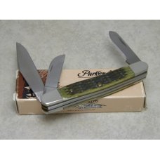 Parker Edwards Alabama, USA Eagle Brand Genuine Green Bone 95143 Stockman Knife in Box c.1980's Parker Edwards Alabama, USA Eagle Brand Genuine Green Bone 95143 Stockman Knife in Box c.1980's