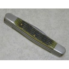 Parker Edwards Alabama, USA Eagle Brand Genuine Green Bone 95143 Stockman Knife in Box c.1980's Parker Edwards Alabama, USA Eagle Brand Genuine Green Bone 95143 Stockman Knife in Box c.1980's