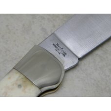 Frost Cutlery Japan Smooth Bone "Coon Hunter" Folding Hunter Clasp Knife in Box Frost Cutlery Japan Smooth Bone "Coon Hunter" Folding Hunter Clasp Knife in Box