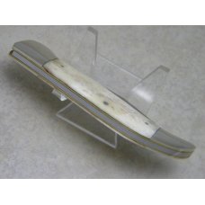 Frost Cutlery Japan Smooth Bone "Coon Hunter" Folding Hunter Clasp Knife in Box Frost Cutlery Japan Smooth Bone "Coon Hunter" Folding Hunter Clasp Knife in Box