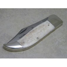 Frost Cutlery Japan Smooth Bone "Coon Hunter" Folding Hunter Clasp Knife in Box Frost Cutlery Japan Smooth Bone "Coon Hunter" Folding Hunter Clasp Knife in Box