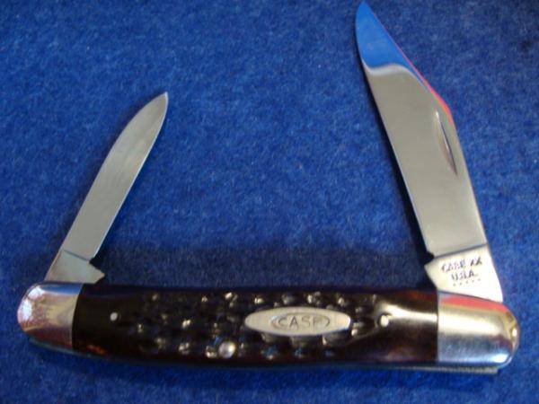Case XX USA 5 Dot (1975) Bone 06247 PEN 2 Blade Stockman Case XX USA 5 Dot (1975) Bone 06247 PEN 2 Blade Stockman