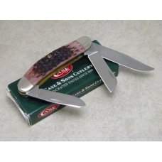 Case XX USA 2001 Cabernet Bone T.B.6339 SS Tony Bose Sowbelly Knife with Box Case XX USA 2001 Cabernet Bone T.B.6339 SS Tony Bose Sowbelly Knife with Box