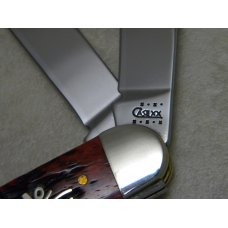 Case XX USA 2001 Cabernet Bone T.B.6339 SS Tony Bose Sowbelly Knife with Box Case XX USA 2001 Cabernet Bone T.B.6339 SS Tony Bose Sowbelly Knife with Box