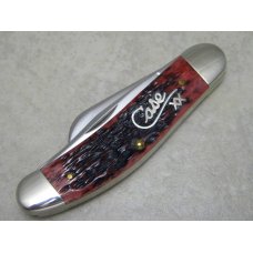 Case XX USA 2001 Cabernet Bone T.B.6339 SS Tony Bose Sowbelly Knife with Box Case XX USA 2001 Cabernet Bone T.B.6339 SS Tony Bose Sowbelly Knife with Box