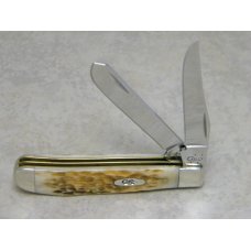 Case XX USA 2016 Amber Bone 6207 SS Mini Trapper Knife in Box Case XX USA 2016 Amber Bone 6207 SS Mini Trapper Knife in Box