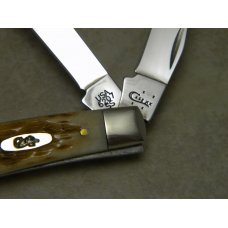 Case XX USA 2016 Amber Bone 6207 SS Mini Trapper Knife in Box Case XX USA 2016 Amber Bone 6207 SS Mini Trapper Knife in Box