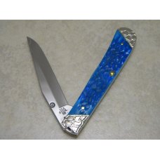Case XX USA 2017 Caribbean Blue Bone 6154L SS Decorative Copperlock Knife in Box Case XX USA 2017 Caribbean Blue Bone 6154L SS Decorative Copperlock Knife in Box