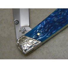 Case XX USA 2017 Caribbean Blue Bone 6154L SS Decorative Copperlock Knife in Box Case XX USA 2017 Caribbean Blue Bone 6154L SS Decorative Copperlock Knife in Box