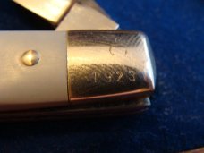 RE18887 MILLENNIUM BABY BULLET 1 OF 2500 BLACK BUFFALO HORN HANDLES
