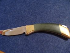 Browning Jade Handle "Oregon Trail" Lock Blade