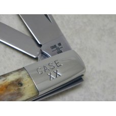 Case XX SS USA 9 Dot (1981) Appaloosa Bone A62009 1/2 Barlow Knife Case XX SS USA 9 Dot (1981) Appaloosa Bone A62009 1/2 Barlow Knife