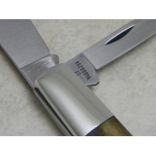 Case XX SS USA 9 Dot (1981) Appaloosa Bone A62009 1/2 Barlow Knife Case XX SS USA 9 Dot (1981) Appaloosa Bone A62009 1/2 Barlow Knife