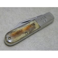 Case XX SS USA 9 Dot (1981) Appaloosa Bone A62009 1/2 Barlow Knife Case XX SS USA 9 Dot (1981) Appaloosa Bone A62009 1/2 Barlow Knife