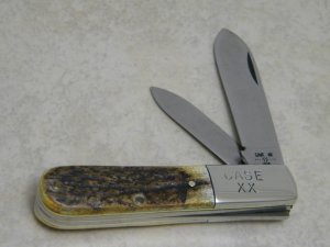 Case XX SS USA 8 Dot (1982) Stag 52009 SS Barlow Knife