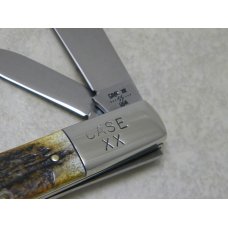 Case XX SS USA 8 Dot (1982) Stag 52009 SS Barlow Knife Case XX SS USA 8 Dot (1982) Stag 52009 SS Barlow Knife