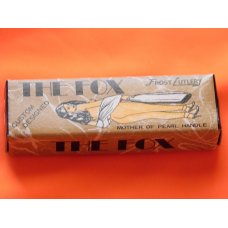Vintage Frost Custom Design Mother of Pearl Naked Lady Folding Lockblade Pocket Knife -Mdl#69