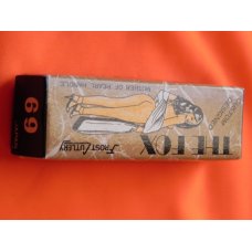 Vintage Frost Custom Design Mother of Pearl Naked Lady Folding Lockblade Pocket Knife -Mdl#69