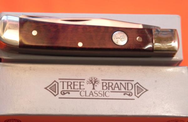 Vintage Boker Tree Brand 2 Blade Trapper Mdl# 2525B w Exotic Amourette Wood Handles +Box & Papers Vintage Boker Tree Brand 2 Blade Trapper Mdl# 2525B w Exotic Amourette Wood Handles +Box & Papers