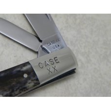 Case XX USA 1 Dot (1979) Appaloosa Bone A62009 1/2 Barlow Knife Case XX USA 1 Dot (1979) Appaloosa Bone A62009 1/2 Barlow Knife