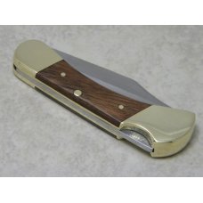 Puma Germany Stainless Wood 220 955 Gentleman Lockback Knife c.1990 Puma Germany Stainless Wood 220 955 Gentleman Lockback Knife c.1990