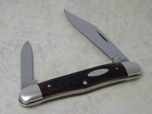 Case XX USA 7 Dot (1973) Pretty Bone 6208 Half Whittler Knife