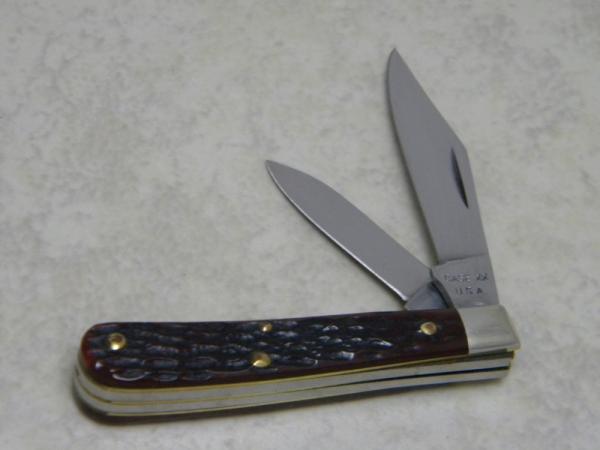 Case XX USA 1965-69 Bone 6229 1/2 Tadpole Knife Case XX USA 1965-69 Bone 6229 1/2 Tadpole Knife