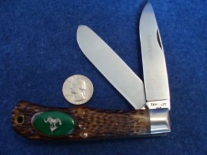 Camillus American Wildlife Series Large Trapper "Mountain Big Horn Sheep"