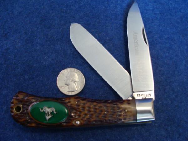 Camillus American Wildlife Series Large Trapper "Mountain Big Horn Sheep"
