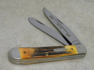 Case XX USA Stag 5254 SSP "Case XX Tested Centennial 1889-1989" Trapper Knife