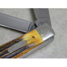 Case XX USA Stag 5254 SSP "Case XX Tested Centennial 1889-1989" Trapper Knife Case XX USA Stag 5254 SSP "Case XX Tested Centennial 1889-1989" Trapper Knife