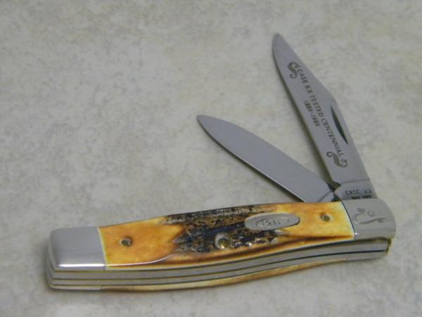 Case XX USA Stag 52032 SSP "Case XX Tested Centennial 1889-1989" Jack Knife Case XX USA Stag 52032 SSP "Case XX Tested Centennial 1889-1989" Jack Knife