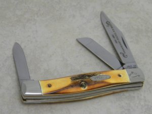 Case XX USA Stag 53032 SSP "Case XX Tested Centennial 1889-1989" Stockman Knife