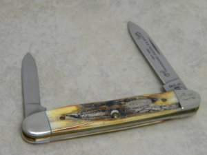 Case XX USA Stag 5279 SS "Case XX Tested Centennial 1889-1989" Pen Knife