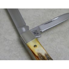 Case XX USA Stag 5215 SS "Case XX Tested Centennial 1889-1989" Gunstock Jack Knife Case XX USA Stag 5215 SS "Case XX Tested Centennial 1889-1989" Gunstock Jack Knife