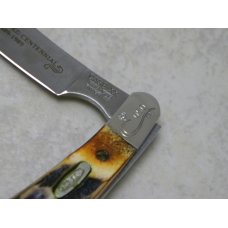 Case XX USA Stag 511098 SS "Case XX Tested Centennial 1889-1989" Razor Jack Knife