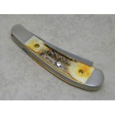 Case XX USA Stag 511098 SS "Case XX Tested Centennial 1889-1989" Razor Jack Knife