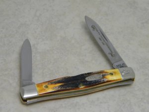 Case XX USA Stag 52042 SS "Case XX Tested Centennial 1889-1989" Pen Knife