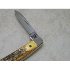 Case XX USA Stag 5233 SS "Case XX Tested Centennial 1889-1989" Tiny 2 Blade Stockman Knife Case XX USA Stag 5233 SS "Case XX Tested Centennial 1889-1989" Tiny 2 Blade Stockman Knife