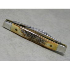 Case XX USA Stag 5233 SS "Case XX Tested Centennial 1889-1989" Tiny 2 Blade Stockman Knife Case XX USA Stag 5233 SS "Case XX Tested Centennial 1889-1989" Tiny 2 Blade Stockman Knife