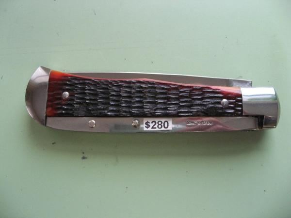 SCHATT & MORGAN #3 EXPRESS AUTO BARK JIG BROWN BONE DROP POINT SCHATT & MORGAN #3 EXPRESS AUTO BARK JIG BROWN BONE DROP POINT