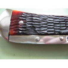 SCHATT & MORGAN #3 EXPRESS AUTO BARK JIG BROWN BONE DROP POINT SCHATT & MORGAN #3 EXPRESS AUTO BARK JIG BROWN BONE DROP POINT