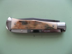 SCHATT & MORGAN (TUNA VALLEY) #3 EXPRESS AUTO BIRDSEYE DAMASCUS MAMMOTH 1 OF 3 