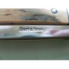 SCHATT & MORGAN (TUNA VALLEY) #3 EXPRESS AUTO BIRDSEYE DAMASCUS MAMMOTH 1 OF 3 SCHATT & MORGAN (TUNA VALLEY) #3 EXPRESS AUTO BIRDSEYE DAMASCUS MAMMOTH 1 OF 3