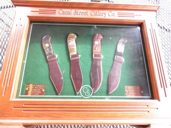 Canal Street 4 Knife Set D'Holder  Bowie's