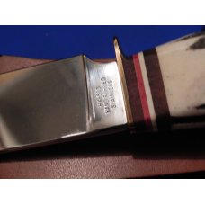 Vintage J A Henckels Presentation Hunting Knife (HK500) W Gold Scroll & Buck Blade Etch + Sheath&Box Vintage J A Henckels Presentation Hunting Knife (HK500) W Gold Scroll & Buck Blade Etch + Sheath&Box
