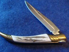  CASE XX SERPENTINE PEN HONEY STAG 53033 SS 4-DOT 1986