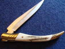  CASE XX SERPENTINE PEN HONEY STAG 53033 SS 4-DOT 1986