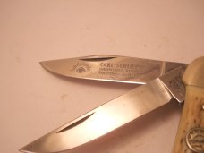 German Eye GX-DS Copperhead Knife Stag German Eye GX-DS Copperhead Knife Stag